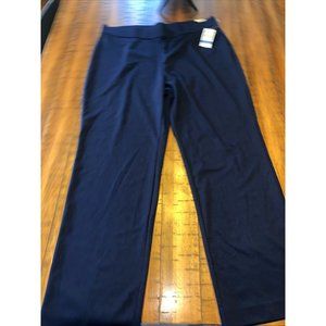 nwt Studio works xl petite midnight navy yoga pants $42
